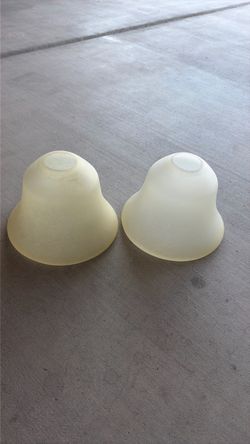 Set of 2 Glass Light Cover
