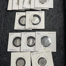 Bullion Rounds 1/10