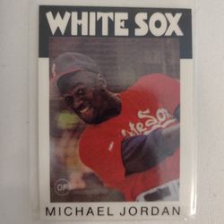 Michael Jordan Baseball Card