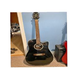 people worker Strum Beautiful Music with Acoustic Electric Guitar Choices