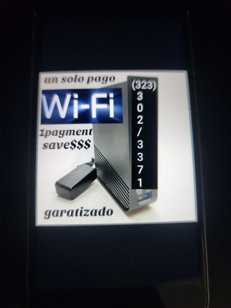 Great Box 4 Internet Modem Comes With Wifi Router