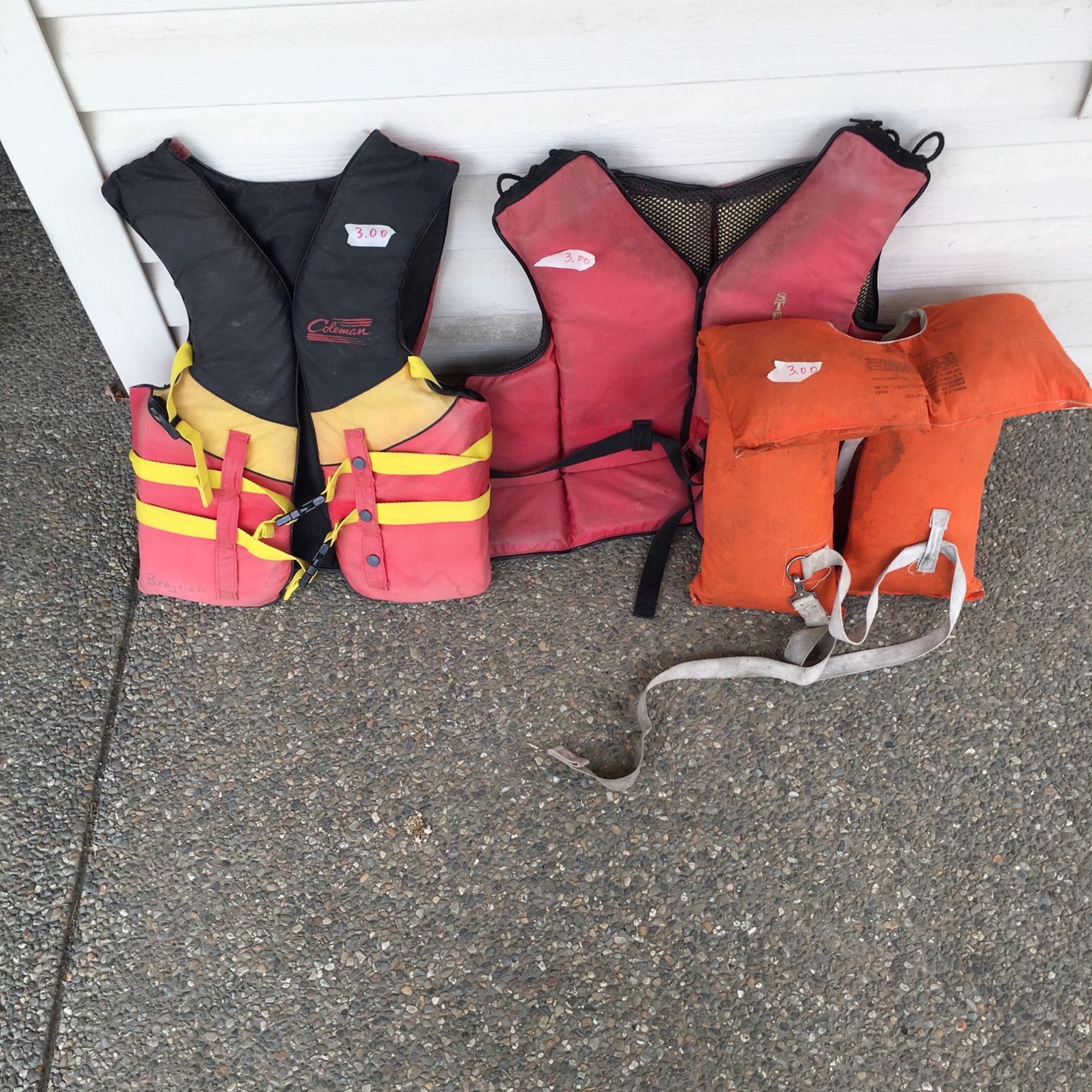 Life jackets