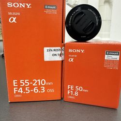 Sony E Mount Lenses 