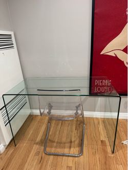 Glass Desk