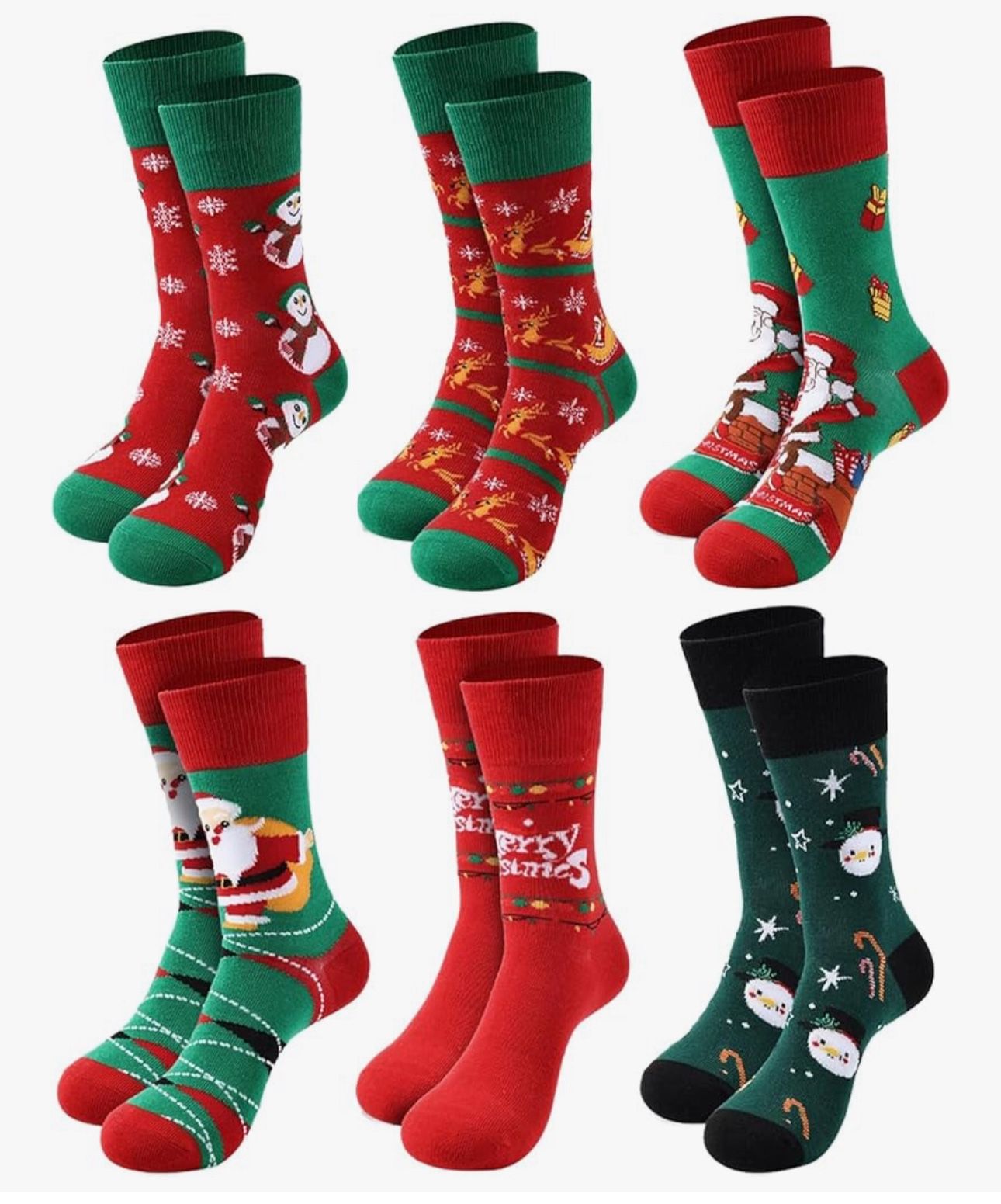 Christmas Socks… Box Of 6