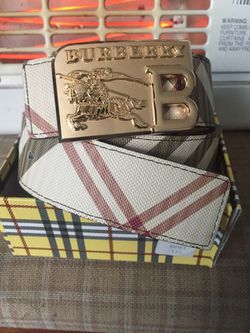 Burberry Belt (60 - 80$) throw me a price