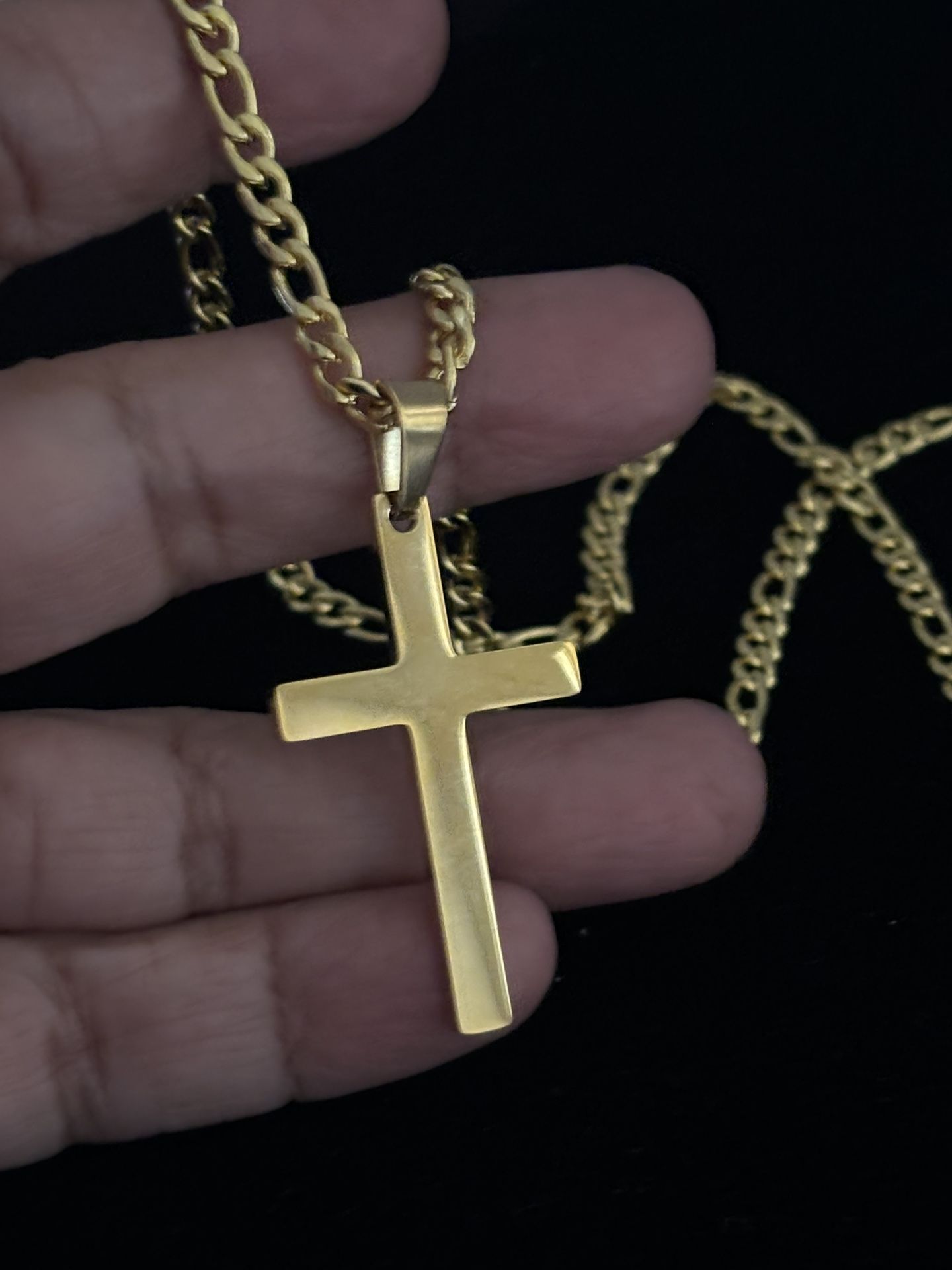 24” Necklace Cross 