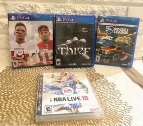 PS4 & PS3 Video Game Bundle – Lot of 4
