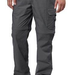 BC Clothing Men's Convertible Pant with Stretch
Size L x 30 Men