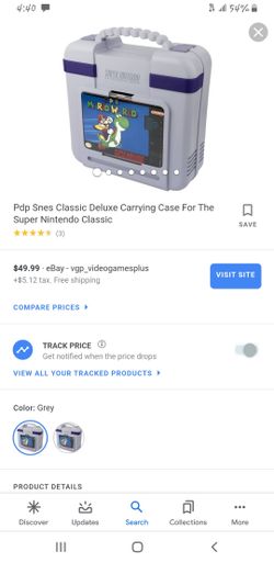 Classic collectors case for Super Nintendo