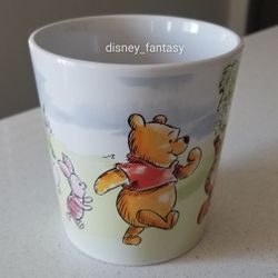 Disney Winnie The Pooh and Friends Follow The Leader Coffee Cup Mug Piglet