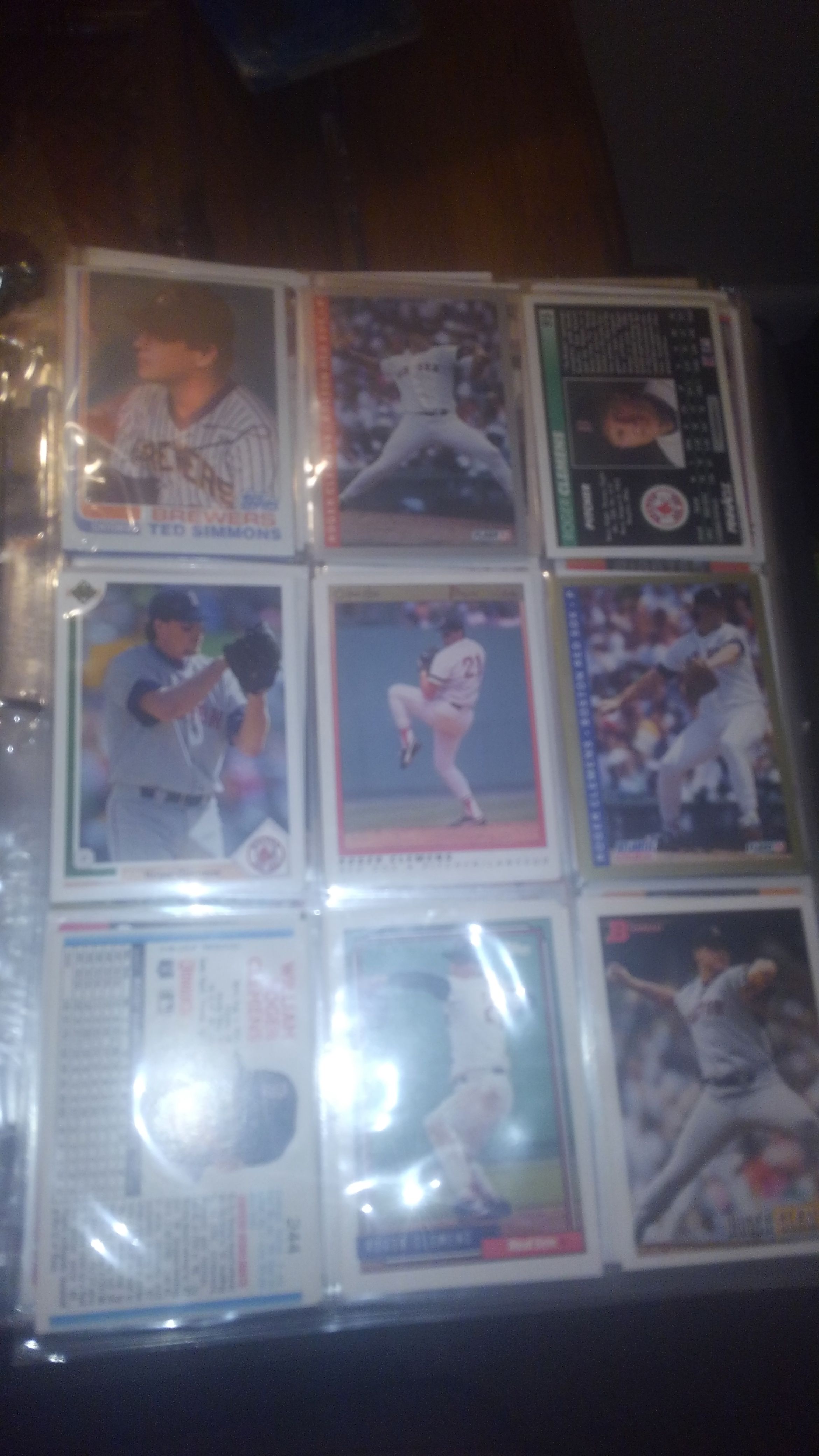 Baseball cards