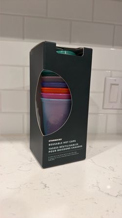 Starbucks reusable hot cups