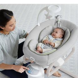 New Graco Soothe My Way Baby Swing & Rocker