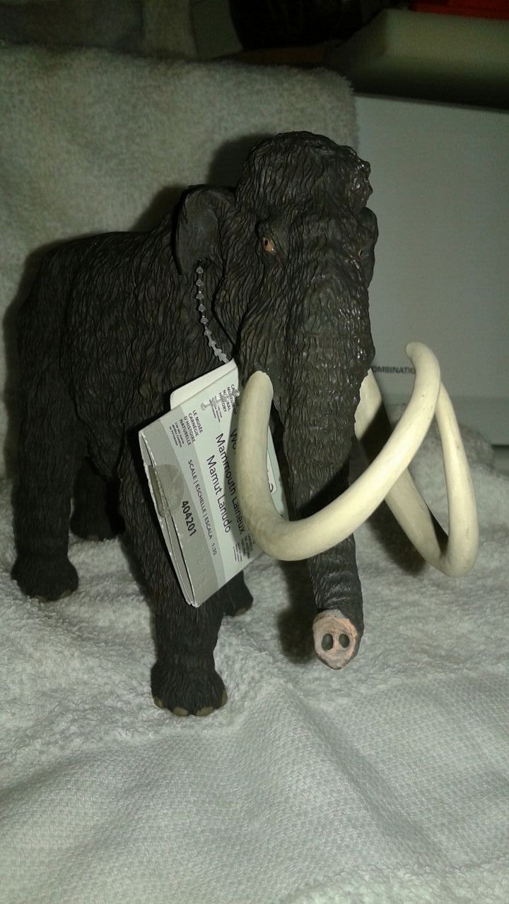German Schleich Dinosaur Woolly Mammoth Figure