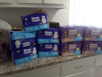 Brand new sleep overs baby diapers xl