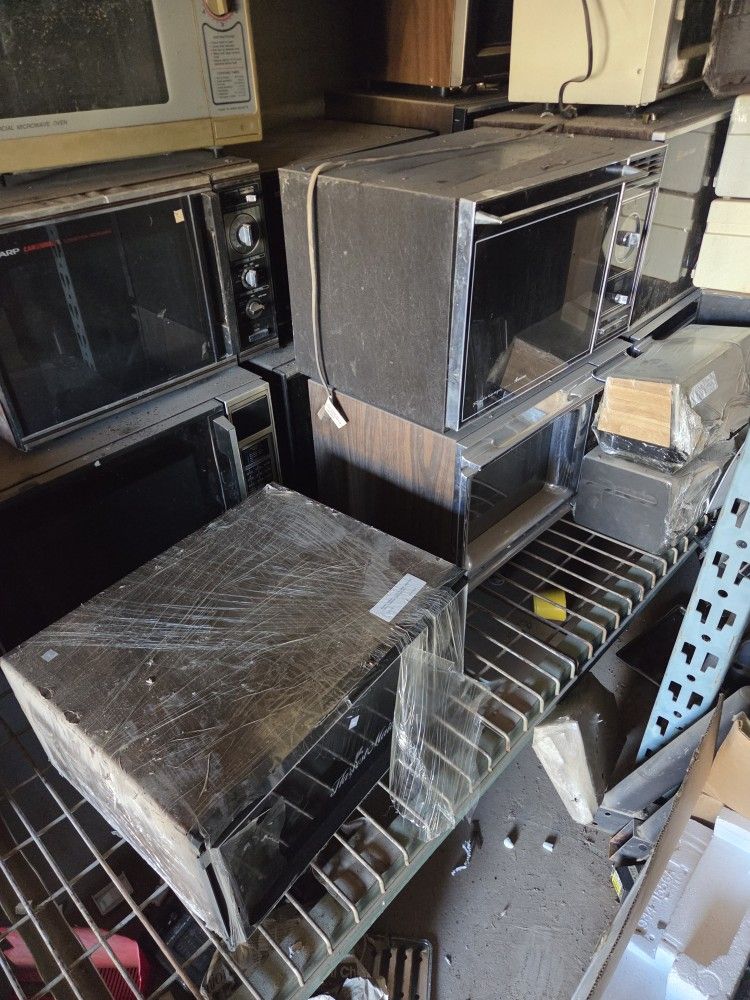 Vintage Microwave Ovens Working Hard To Find Retro Mid Century