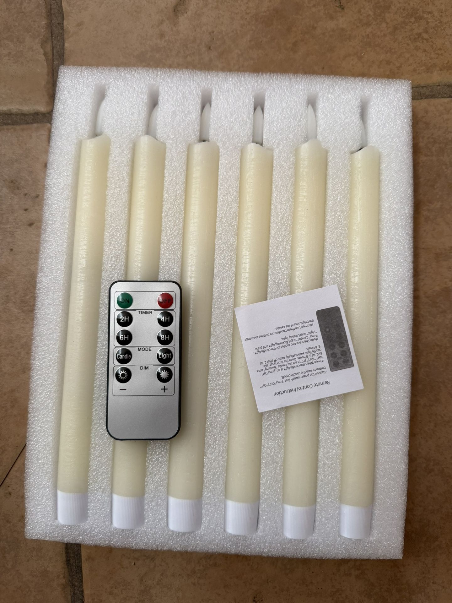 Flameless Led Wax Candle