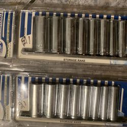 Deep Chrome Socket Set $15 Each