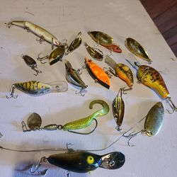 PLANO TACKLE BOX AND LURES