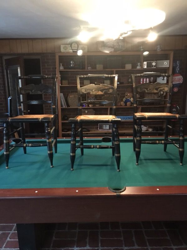 Ethan Allen Rare Antique Hitchcock Chairs