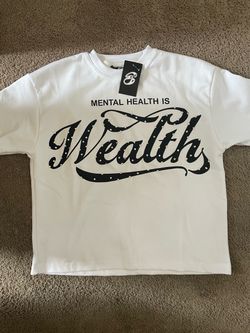 Mental Health Is Wealth Graphic T-Shirt