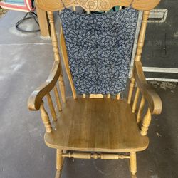Wooden Rocking Chair