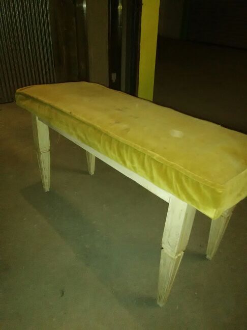 Antique piano benches