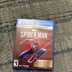 Spider-Man PS4 Game of the Year Edition – Complete 