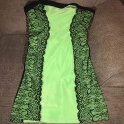 Strapless dress