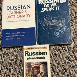Three Russian Phrasebooks
