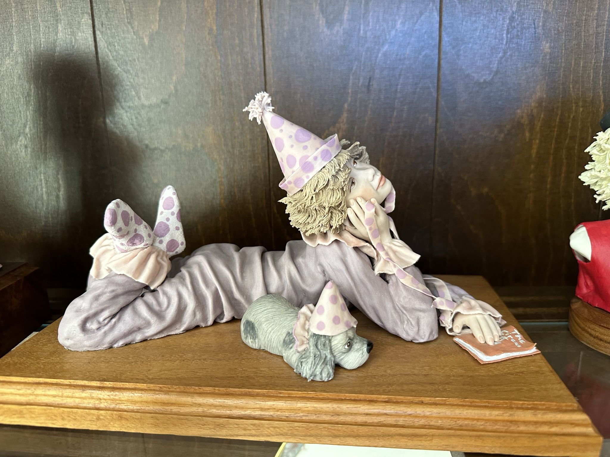 Handmade Porcelain Clown