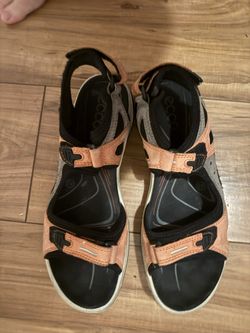 ECCO Yucatán Women’s Sandals EU 42 Terracotta/Black