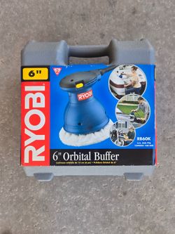 Ryobi 6” Orbital Buffer New
