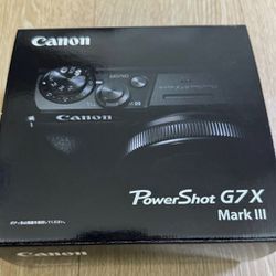 Canon PowerShot G7X Mark III Compact digital Camera Zoom Lens 4.2x IS mint