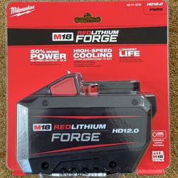 M18 12.0 18V Lithium-Ion REDLITHIUM FORGE HD 12.0 Ah Battery Pack
