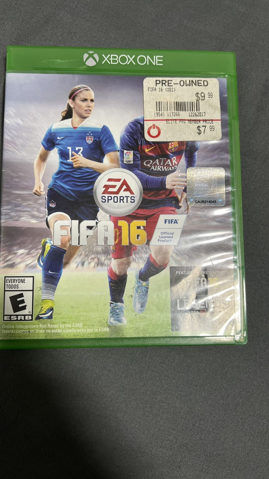 FIFA 16 XBOX ONE