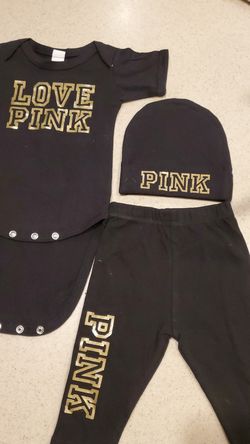Infants PINK Victoria Secret 3 - 6 months