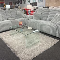 Living Room Furniture Sale Now✅Beautiful Reclining Sofa&loveseat All In Stock 40-70% Off Starting Low as $699