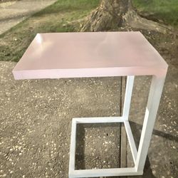 Pink Metal Table 