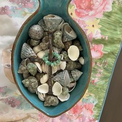 Coastal Melamine Fish Serving Bowl – Beach House Decor