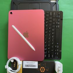 iPad 11th Generation (2025 Newest) 256GB with pencil, keyboard & accessories (new - warranty)