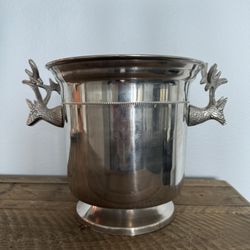 Vintage Stag Restaurant Champagne Ice Bucket