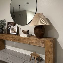 Rustic Console Table 