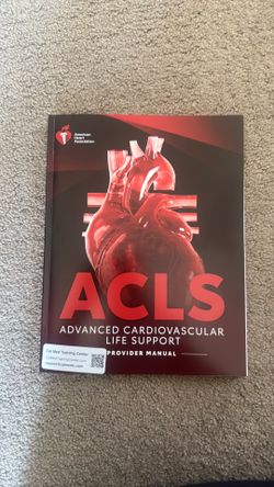 ACLS provider manual