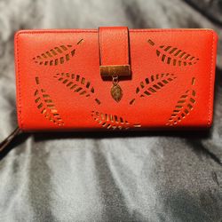 Leaves Leather Wallets 