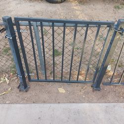 Black Metal Gate