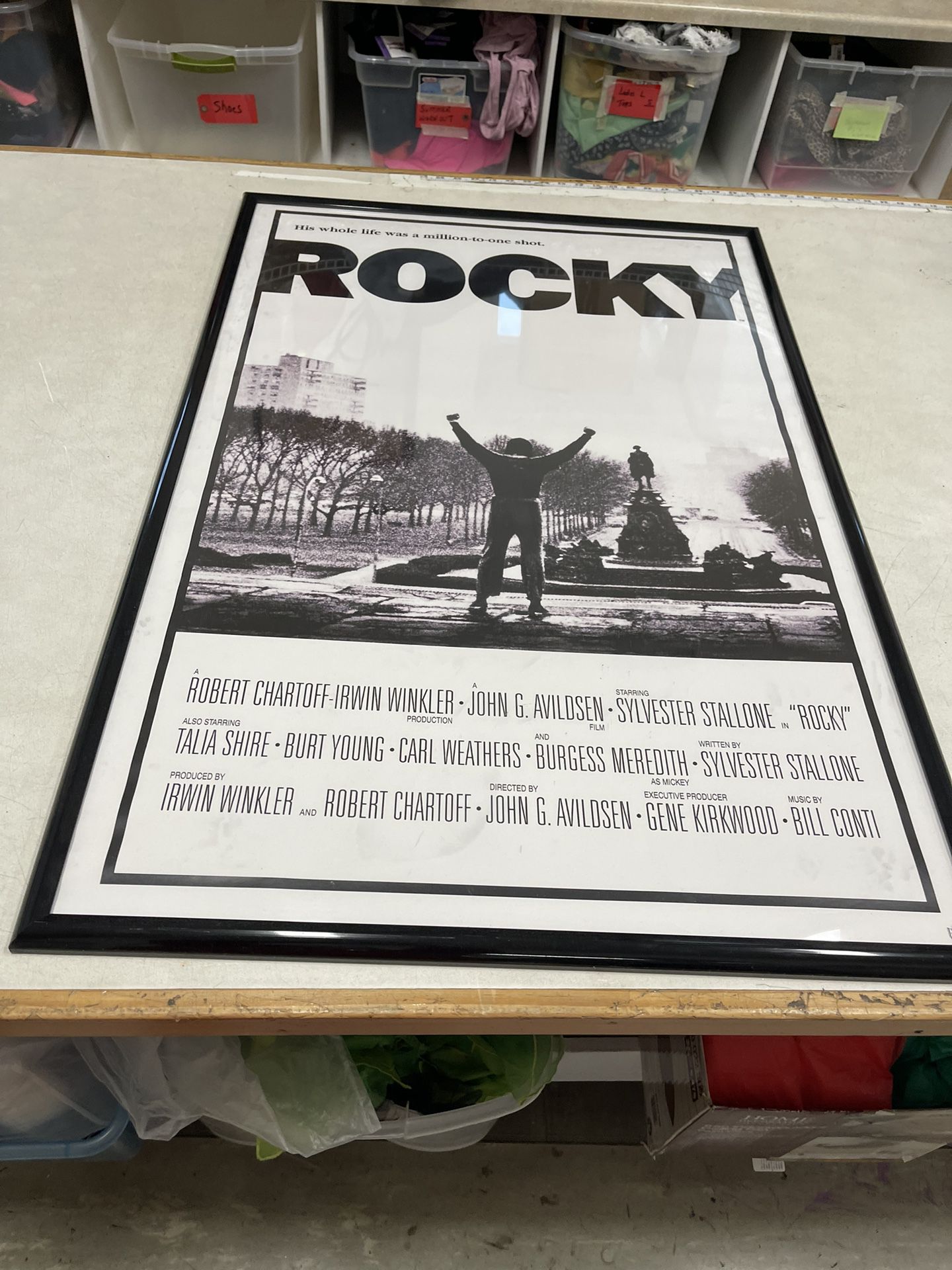 Rocky Movie Poster Art Print HUGE