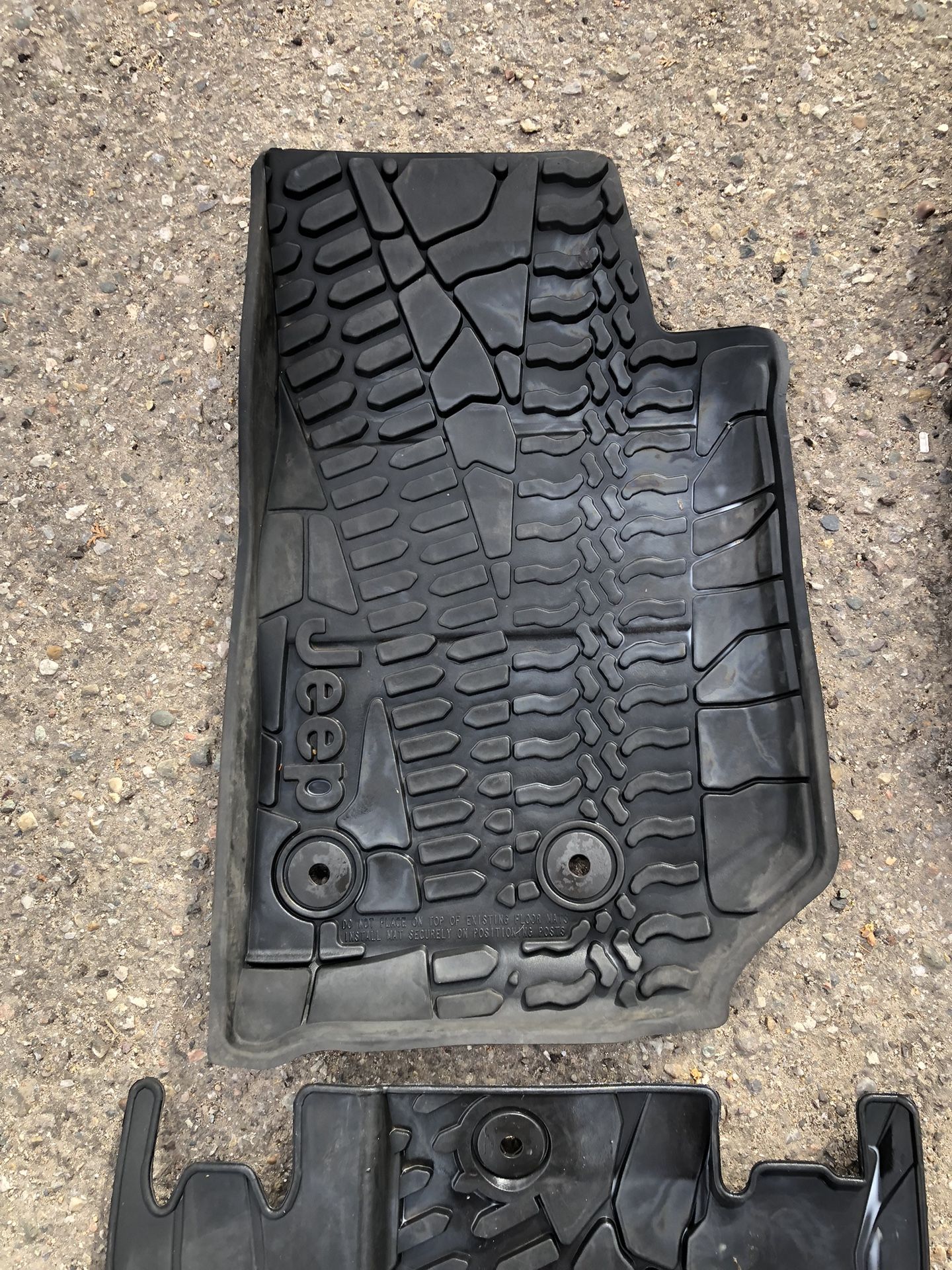 Jeep Wrangler Factory Mats 