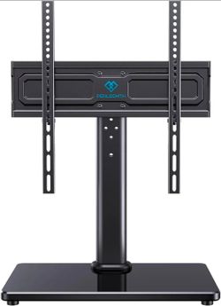 PERLESMITH Universal Swivel TV Stand Base for 24-60 inch TVs up to 99lbs
12-Level Height Adjustable